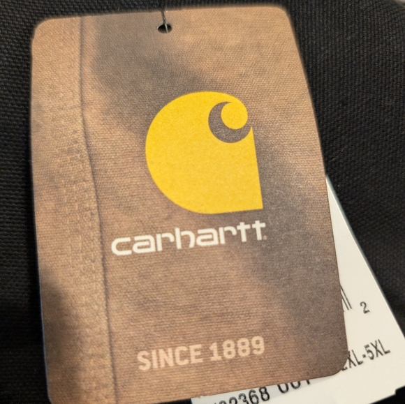 Carhartt Black 6 Pocket Jacket - Picture 7 of 13